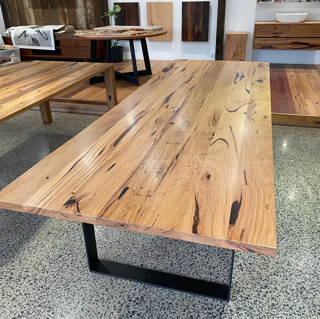 Timber Desk Table Premium Hardwood Tables In Stock & Custom Made - Jak's Timber – Jaks Timber