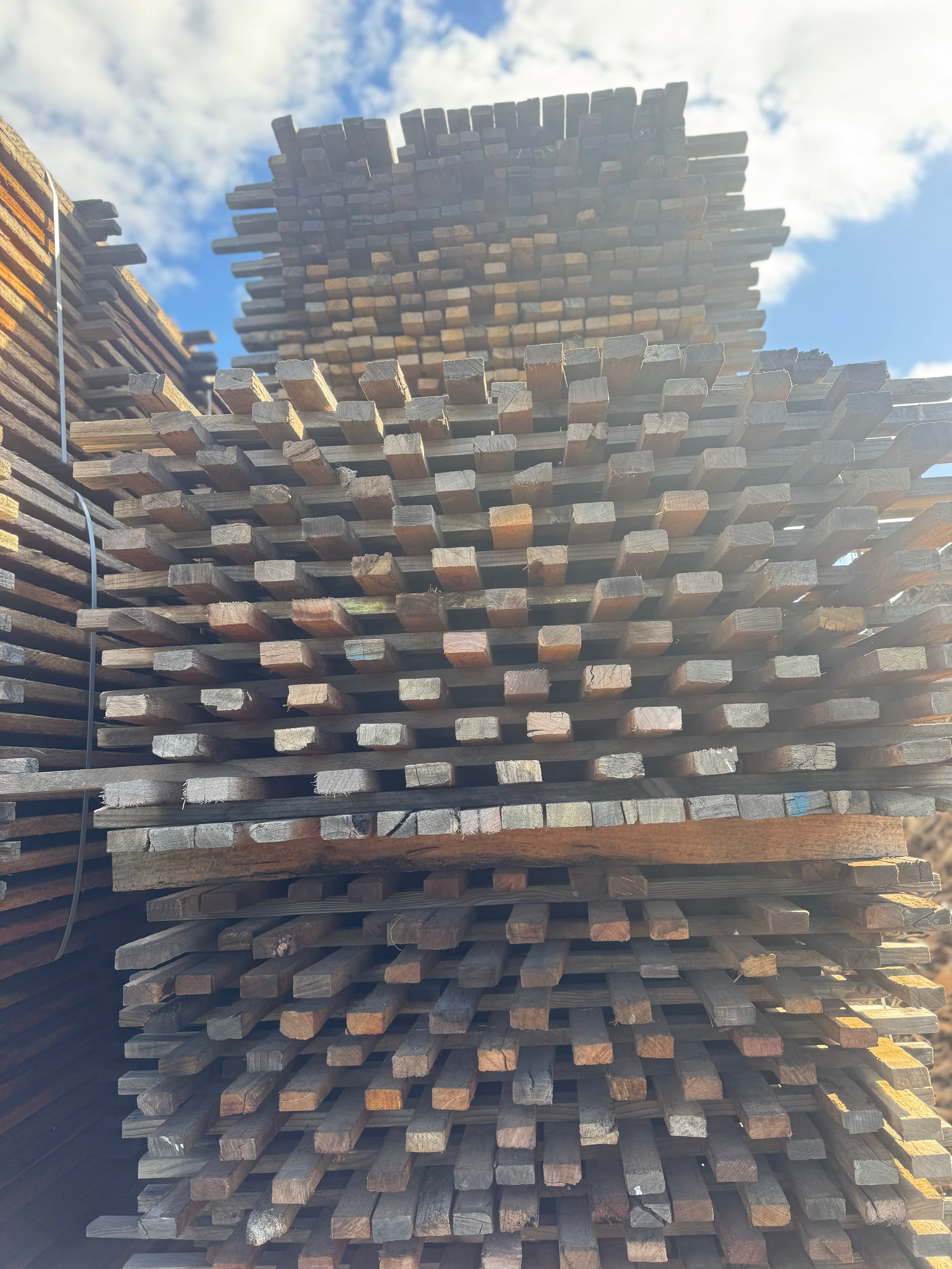 Seasoned 50x25 Ironbark Timber - Rough Sawn (Dressing Available)