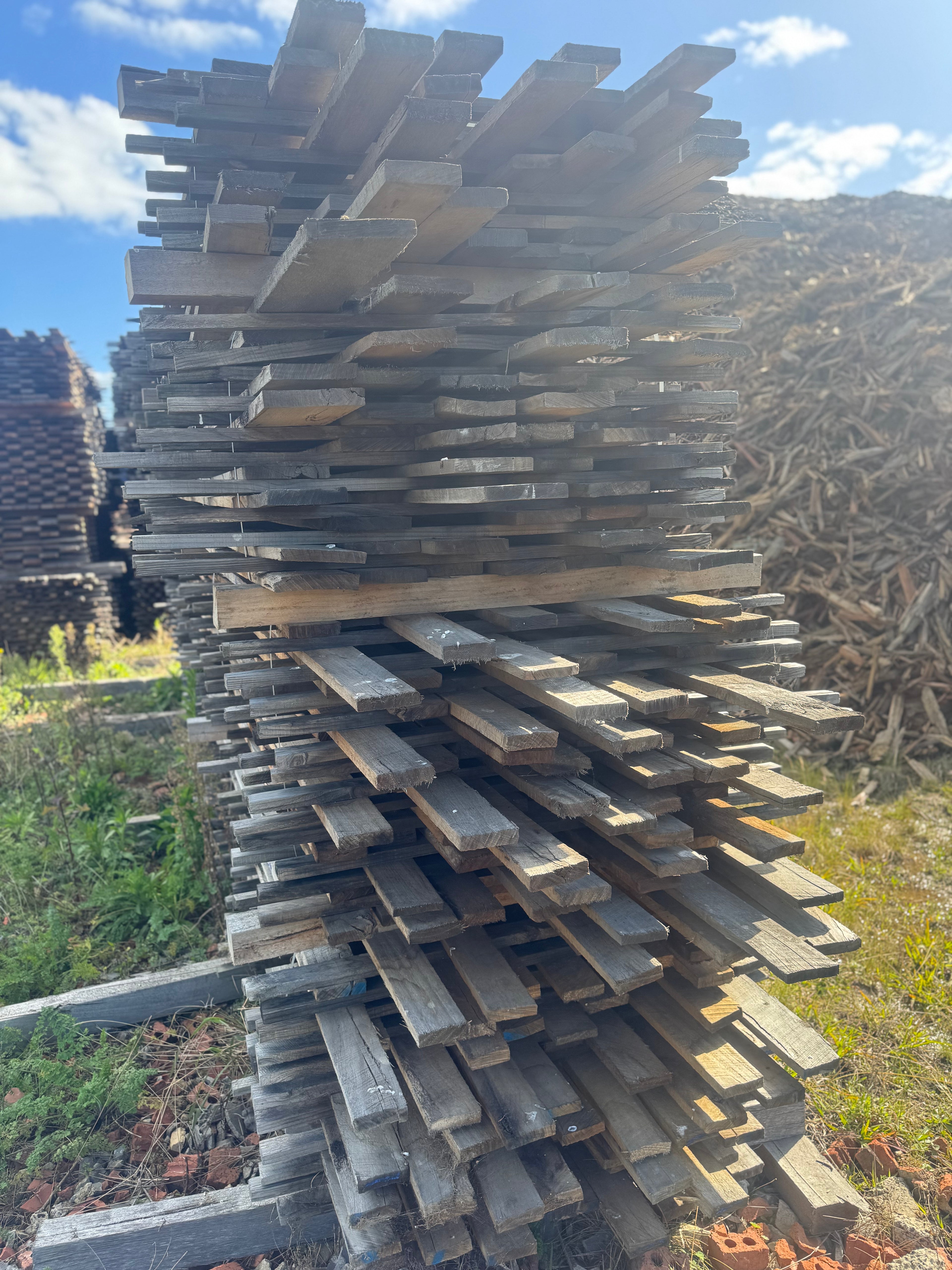 Seasoned Ironbark 100x25mm - Rough Sawn Premium Hardwood