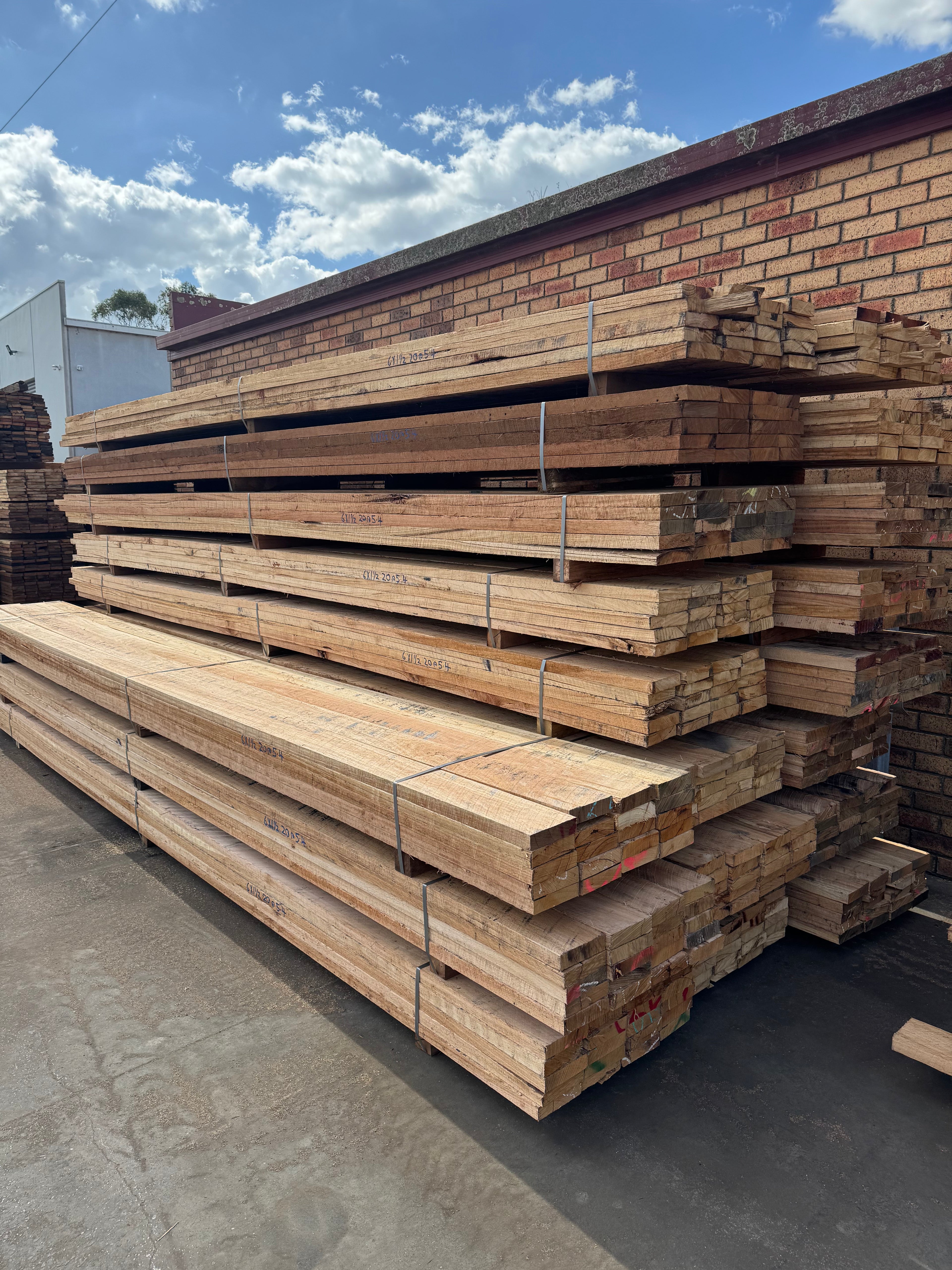 150x38mm Hardwood Fence Rails - Locally Sourced & Milled In-House