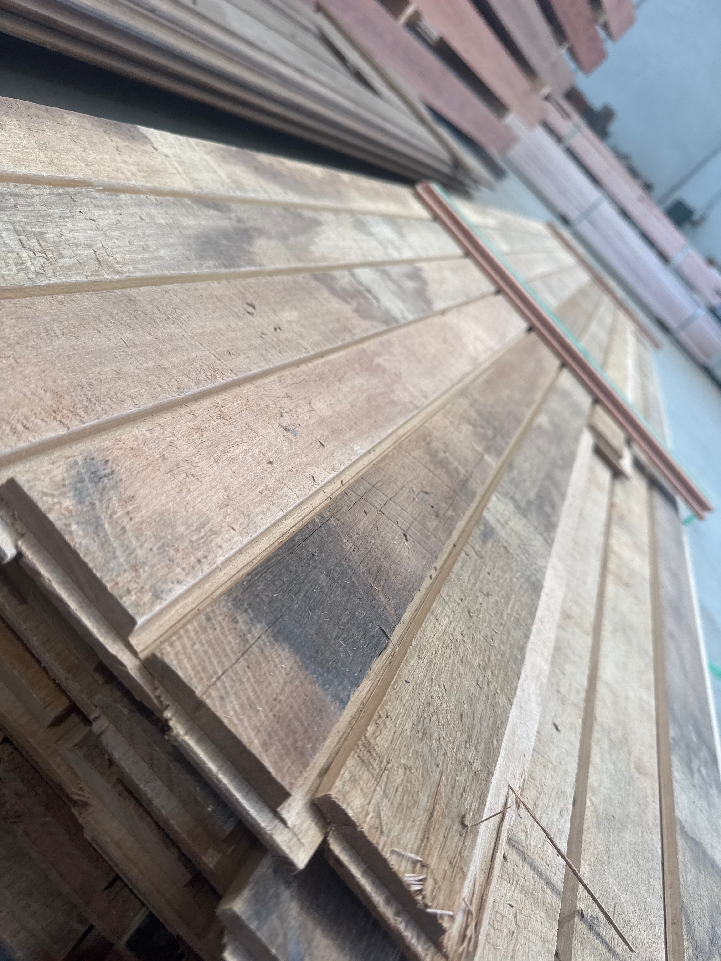 Mixed Class 1 Sawn Face Cladding - Premium Hardwood