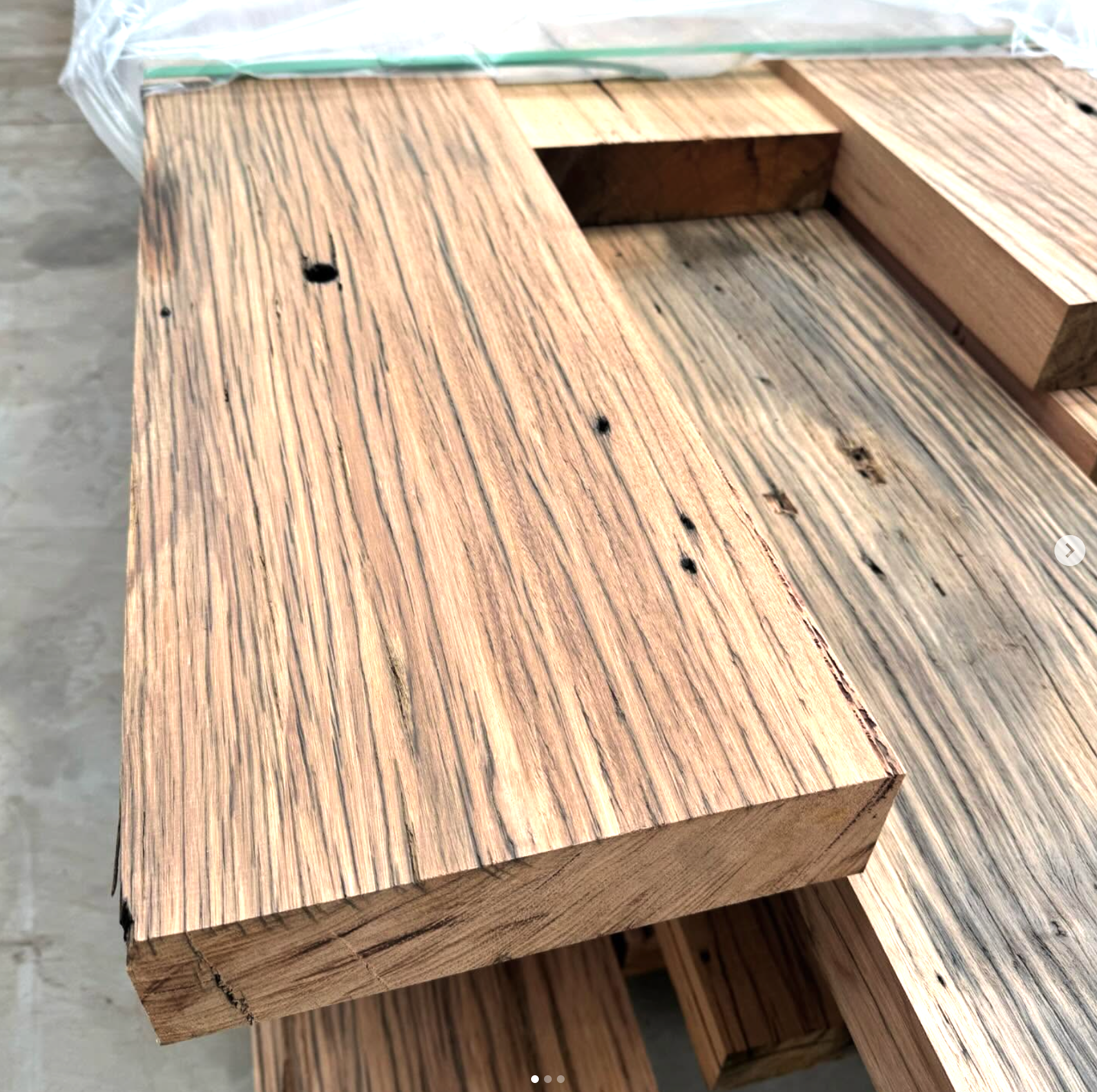 250x60mm Recycled Blackbutt Boards - Perfect for Tables & Benchtops